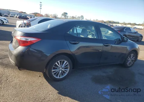 2014 Toyota Corolla L из США, поврежденный, VIN 2T1BURHE5EC016385